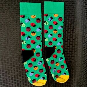 Happy Socks Ladybug Print Socks